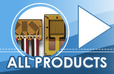 Two gages, an arrow pointing to right, and text "ALL PRODUCTS"